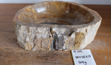 (Please choose your sink) Eden Bath Natural Stone Mid-Sized Vessel Sink in Petrified Wood