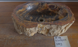 (Please choose your sink) Eden Bath Natural Stone Mid-Sized Vessel Sink in Petrified Wood