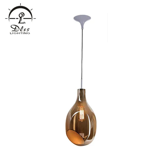 DLSS Lighting Oblique, Straight Opening, Flat Modern Design Pendant Lighting