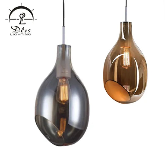 DLSS Lighting Oblique, Straight Opening, Flat Modern Design Pendant Lighting