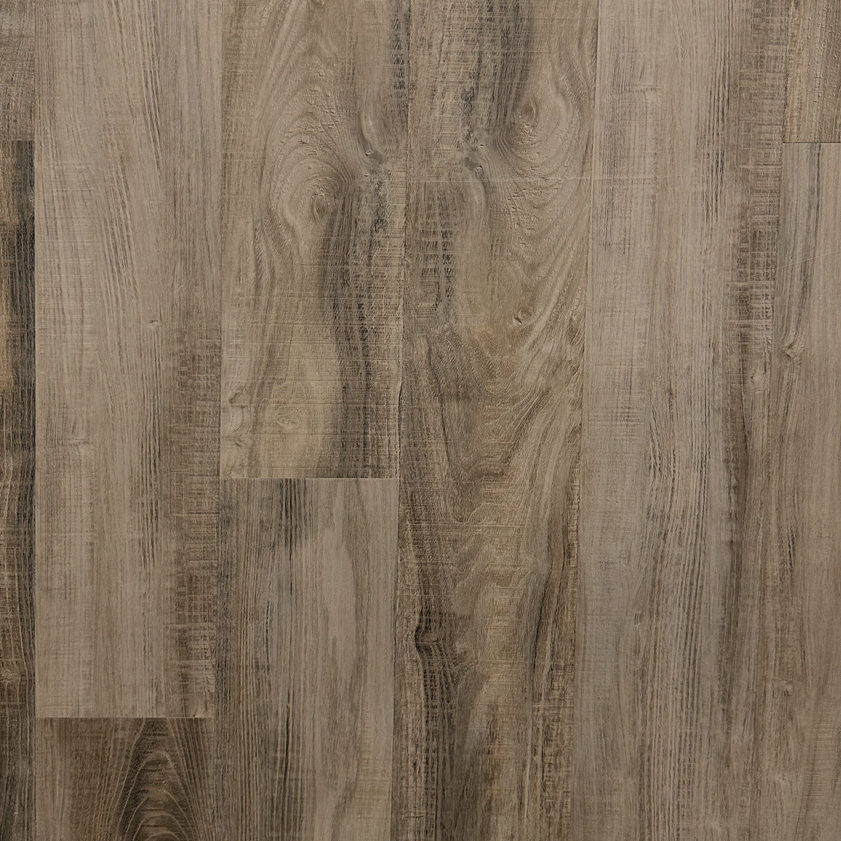 Ombre Gray Rigid Core Luxury Vinyl Plank - Cork Back