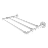 Allied Brass Pipeline Collection 18-in Wall Mounted Towel Shelf in Brushed Bronze