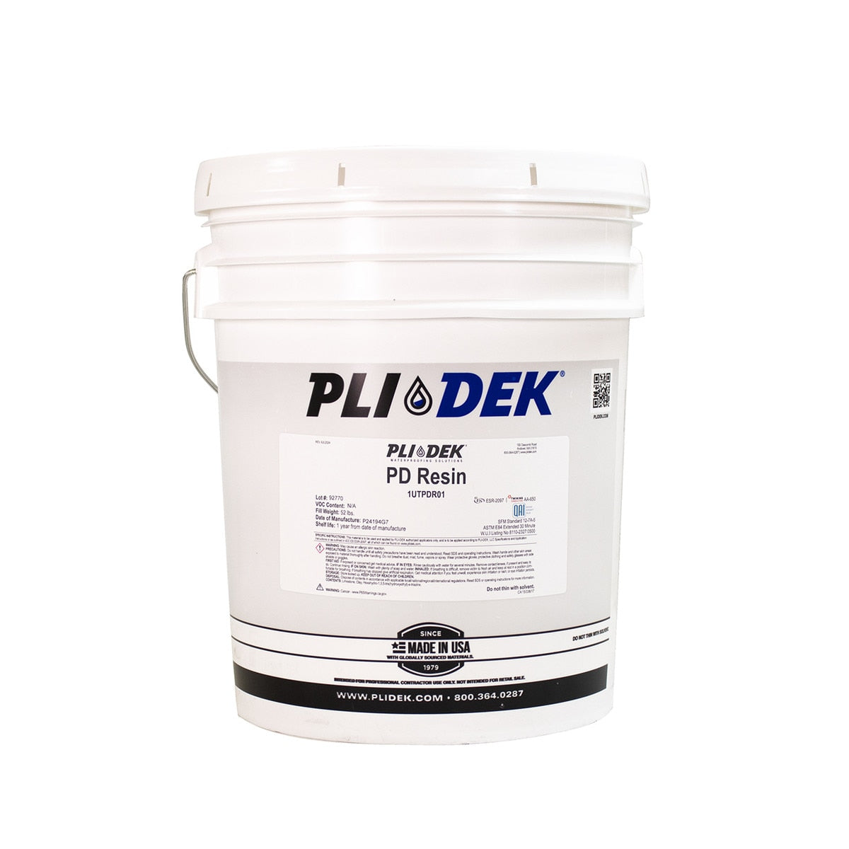 Pli-Dek PD Resin Waterproof Deck Coating Base Coat – 5 Gallon Pail