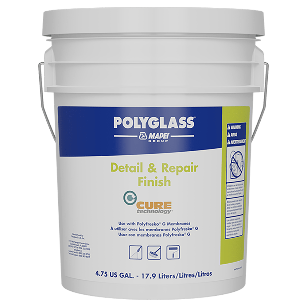 Polyglass Detail & Repair Finish 5 gal