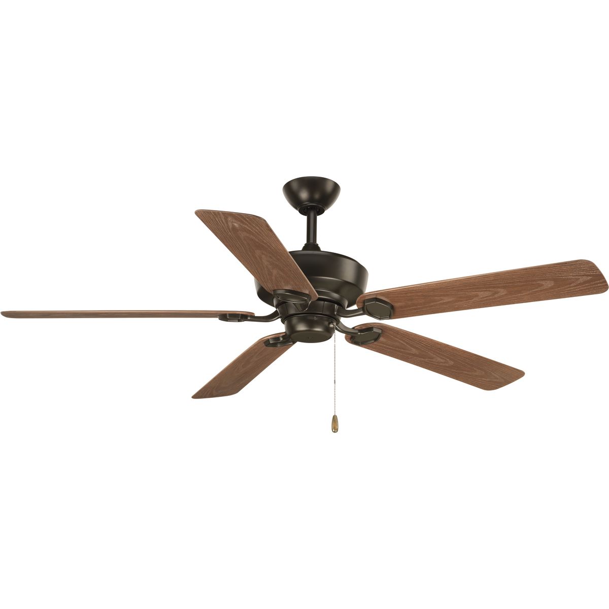 Progress Lighting Lakehurst Collection 60" Indoor/Outdoor Ceiling Fan, 5-Blade