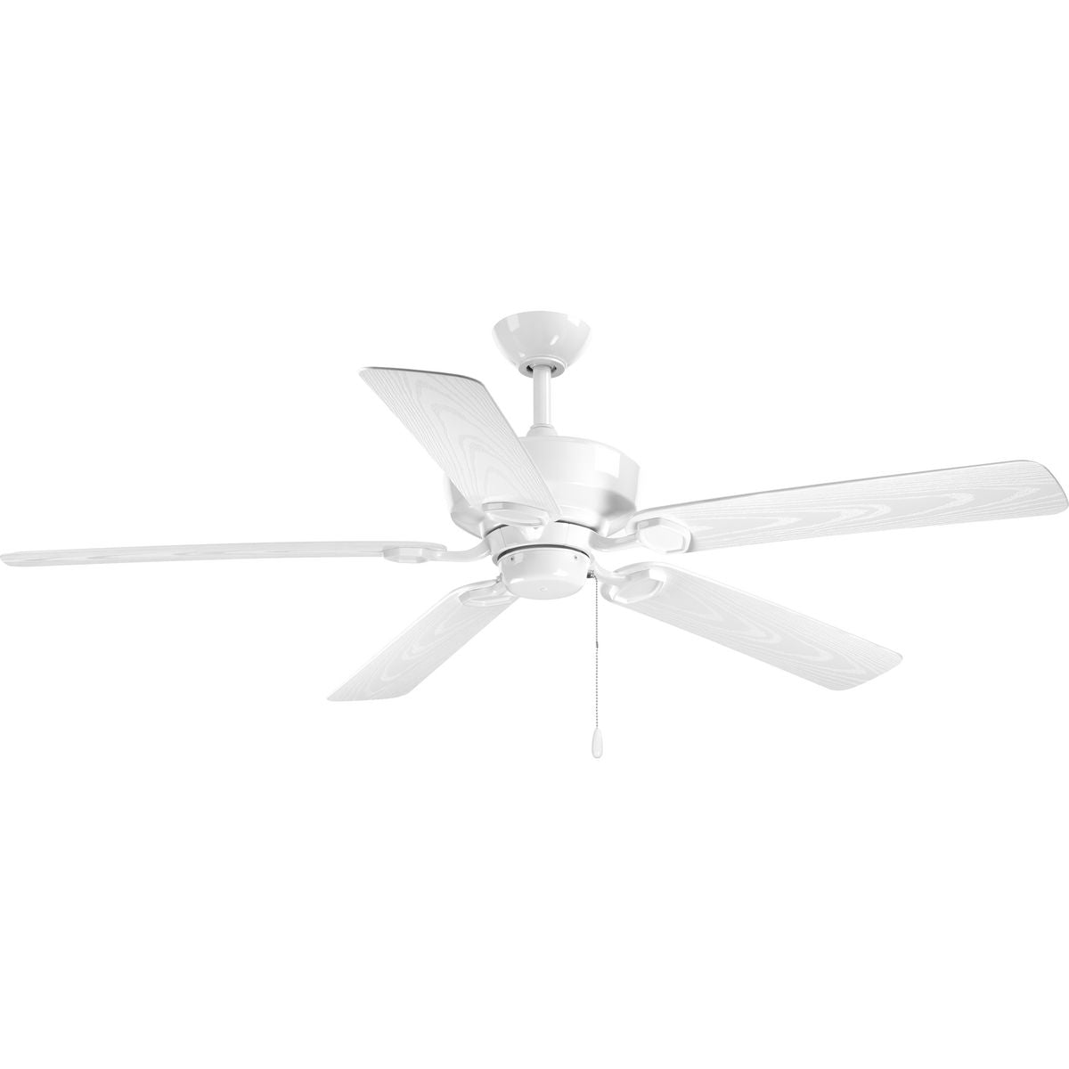 Progress Lighting Lakehurst Collection 60" Indoor/Outdoor Ceiling Fan, 5-Blade