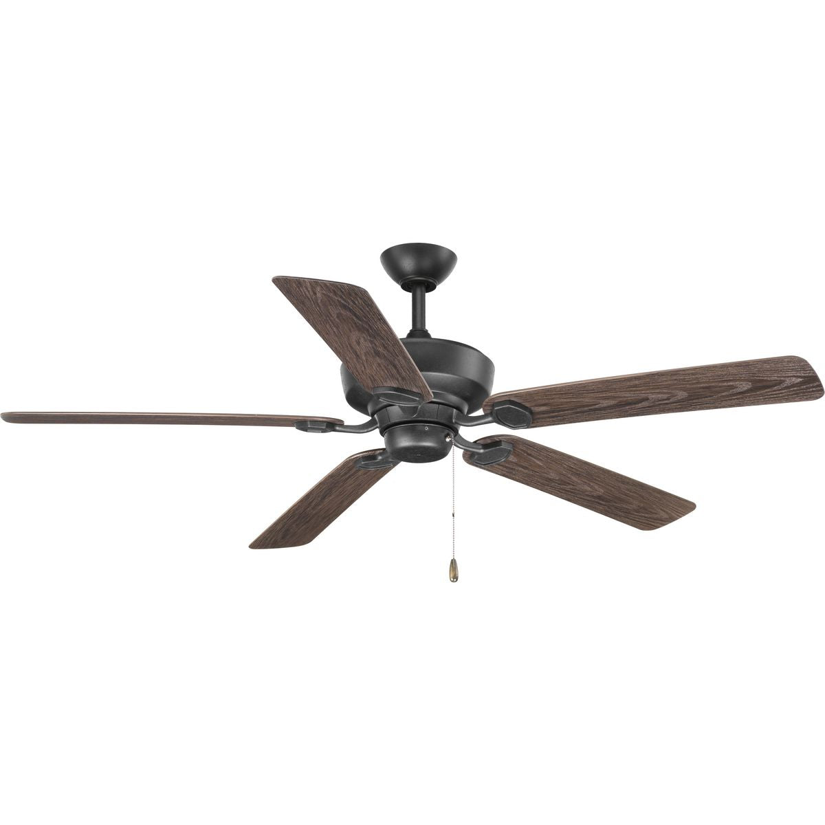 Progress Lighting Lakehurst Collection 60" Indoor/Outdoor Ceiling Fan, 5-Blade