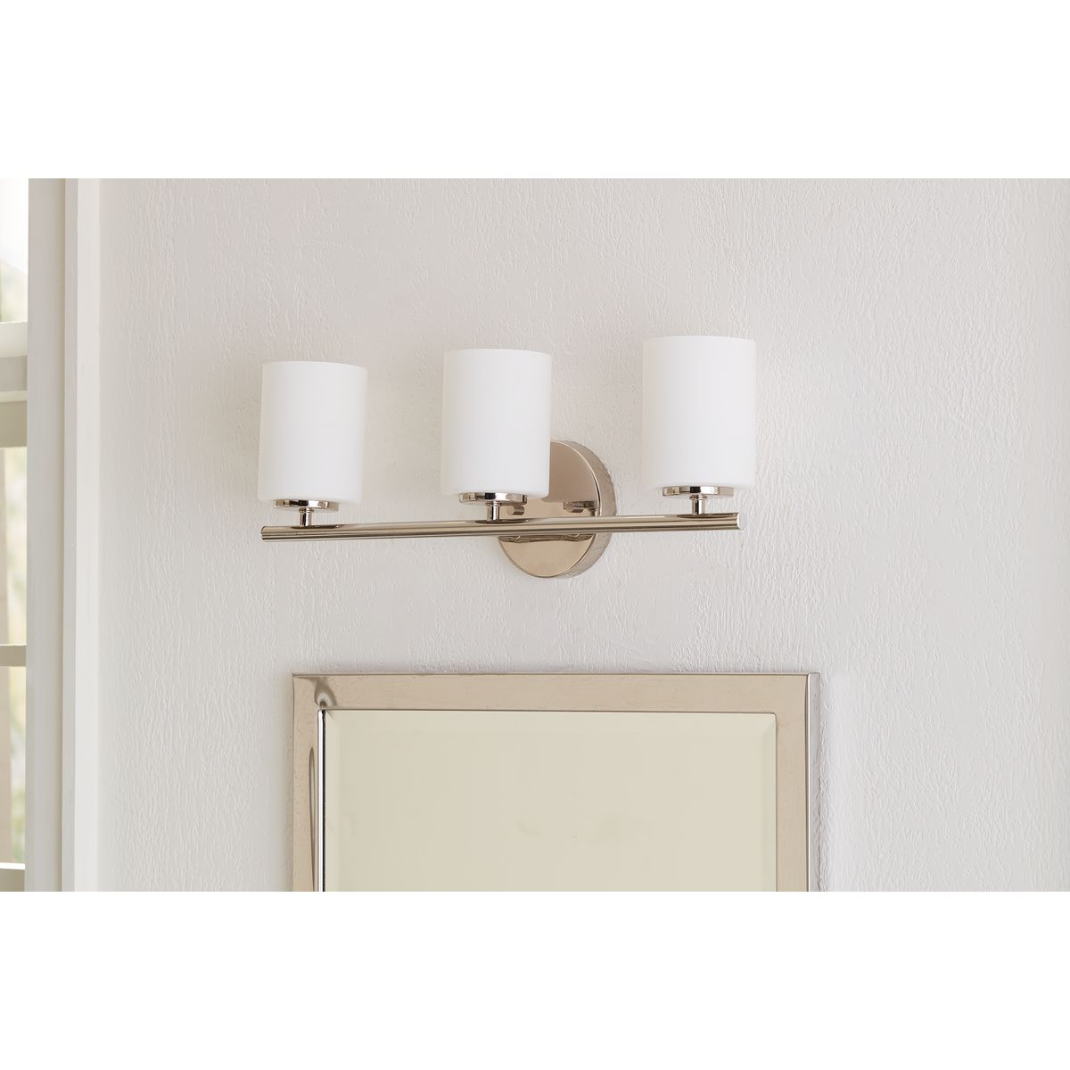 Progress Lighting Replay Collection Three-Light Bath & Vanity, 22 in, Up/Down Mount