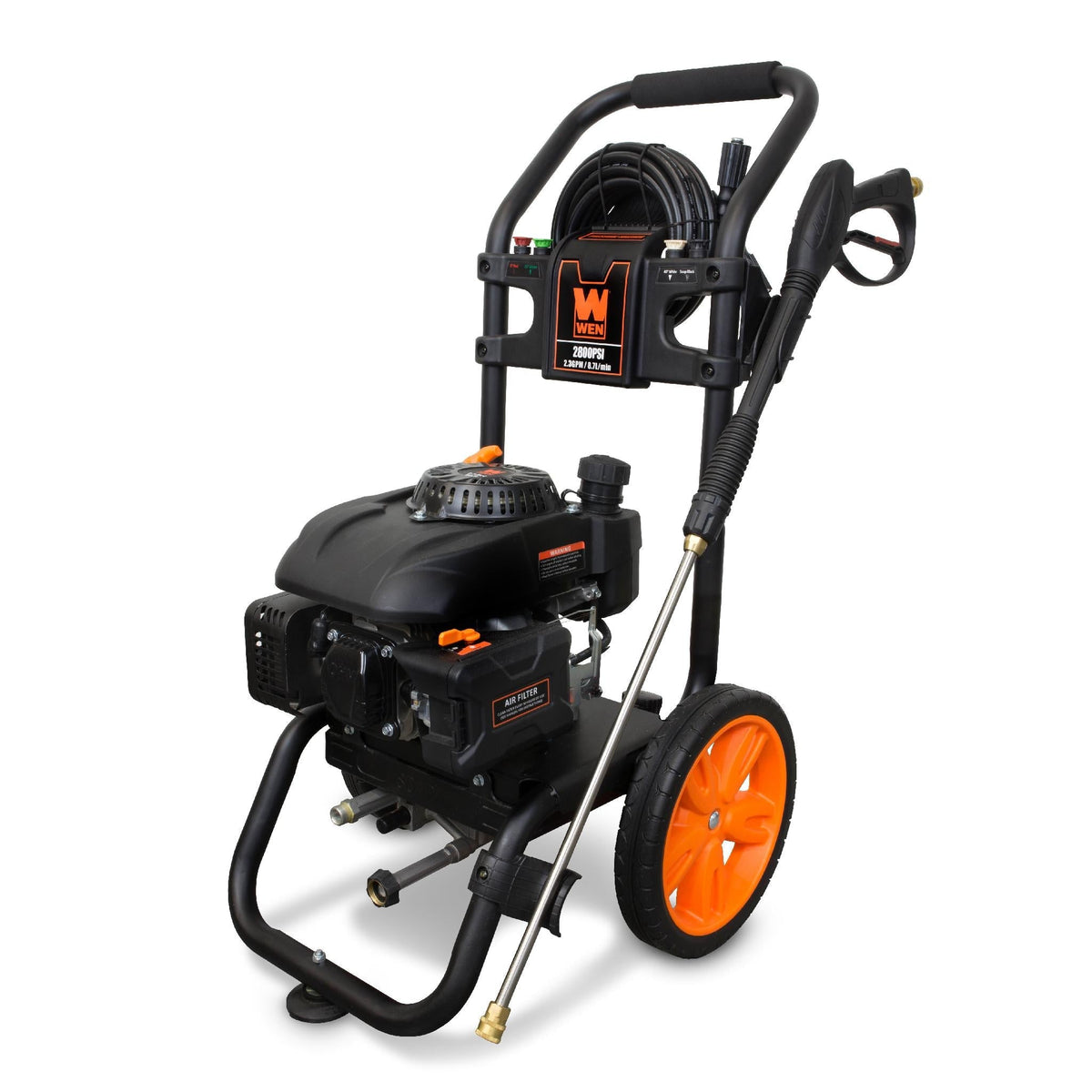 WEN PW2800 2800 PSI 2.3 GPM Cold Water Gas Pressure Washer, CARB Compliant