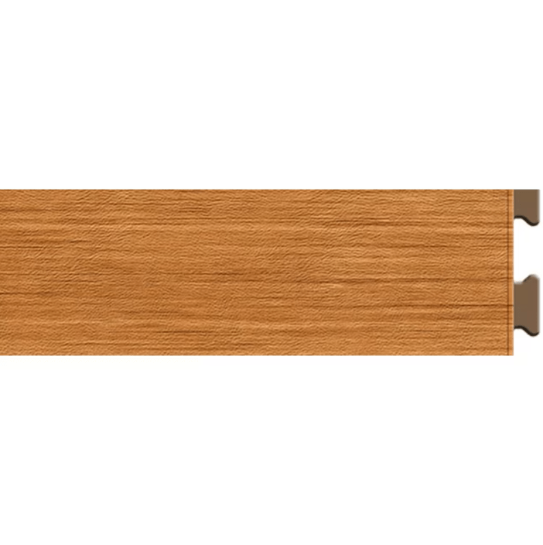 Perfection Floor Tile Sample – Classic Wood Collection Maple/Satin Water-Resistant Wood-Look Interlocking Vinyl Tile