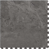 Perfection Floor Tile Sample – Travertine Collection Amtico/Satin Interlocking Vinyl Tile, 3 in x 10 in, 15-mil Wear Layer