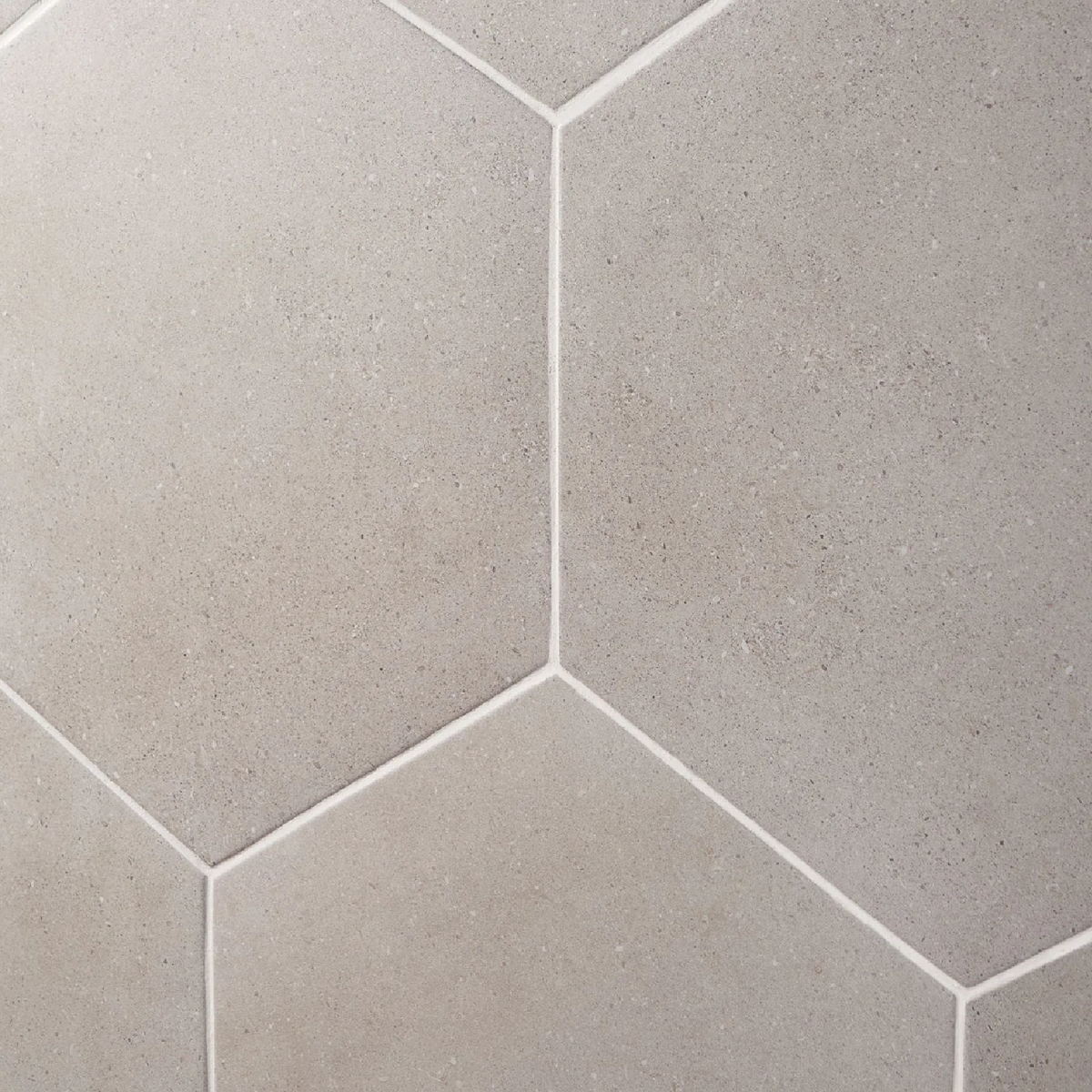 Pergola Taupe 12.5" Hexagon Matte Porcelain Tile