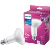 Philips 100-Watt Equivalent BR30 Dimmable LED Light Bulb, Daylight 5000K (1 Bulb)