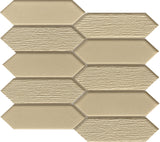 Emser Picket 11-Pack Honey Glass Border Tile (10-in x 10-in)
