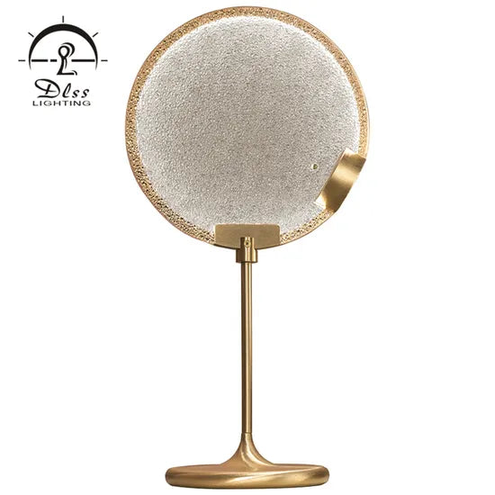 DLSS Pink LED Metal Table Lamp Kids Room Decoration
