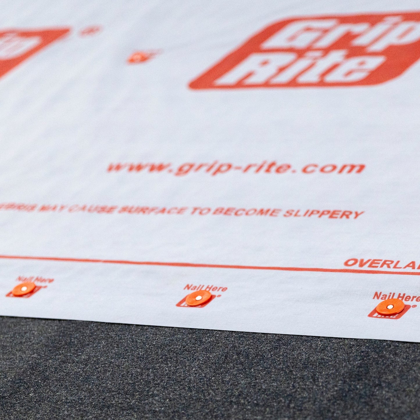 Grip-Rite 1 in. Cap Electro-Galvanized Plastic/Steel Nails, Full Round Head, Ring Shank, 5 lb