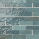 Portmore Aqua Blue 3x8 Glazed Ceramic Subway Wall Tile
