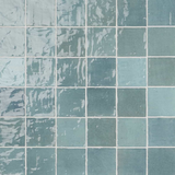 Portmore Aqua Blue 4x4 Glazed Ceramic Wall Tile