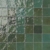 Portmore Green 4x4 Glazed Ceramic Wall Tile