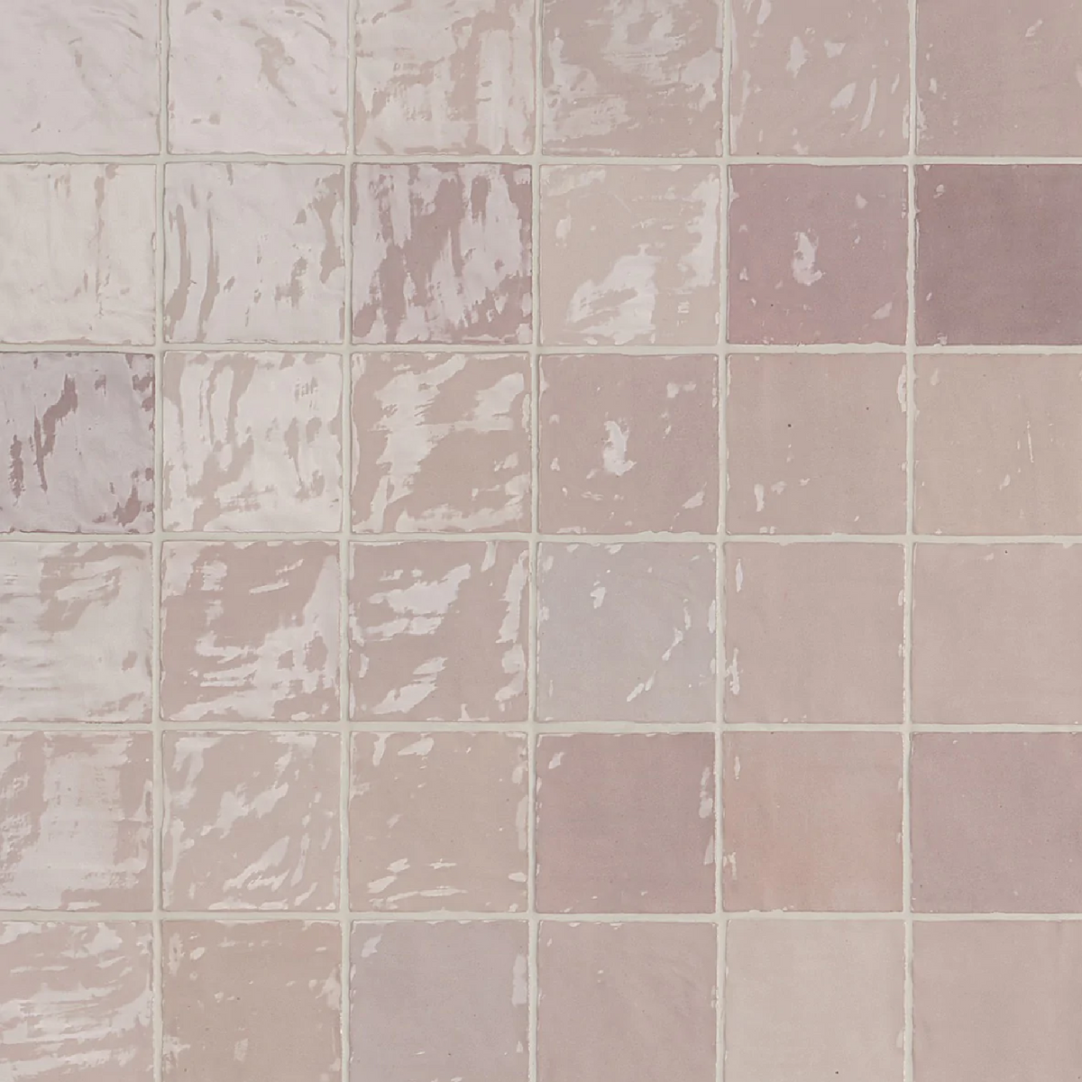 Portmore Pink 4x4 Glazed Ceramic Wall Tile