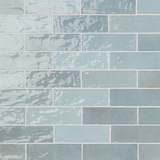 Portmore Sky Blue 3x8 Glazed Ceramic Subway Wall Tile