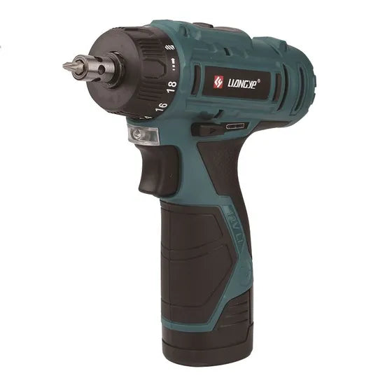Power Tools Factory Liangye 12V Cordless Electric Multiple Hand Drill and Screwdriver