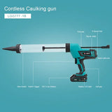 Power Tools Factory Liangye 18V Heavy Duty Cordless Caulk and Adhesive Gun 600ml