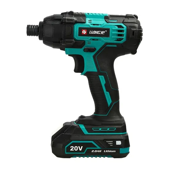Power Tools Factory Liangye 18V Rechargeable Battery Cordless Impact Screwdriver Drill Impact Wrench