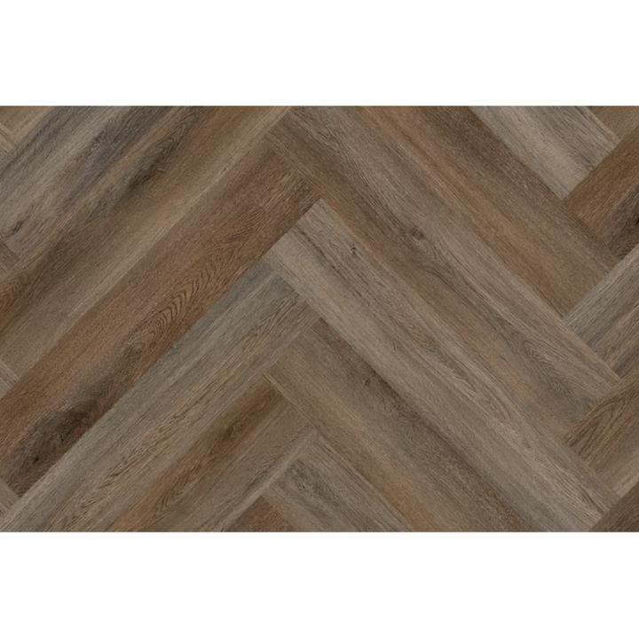 ProCore Plus (Sample) Herringbone Brookewood Waterproof Wood Look Interlocking Luxury Vinyl Plank