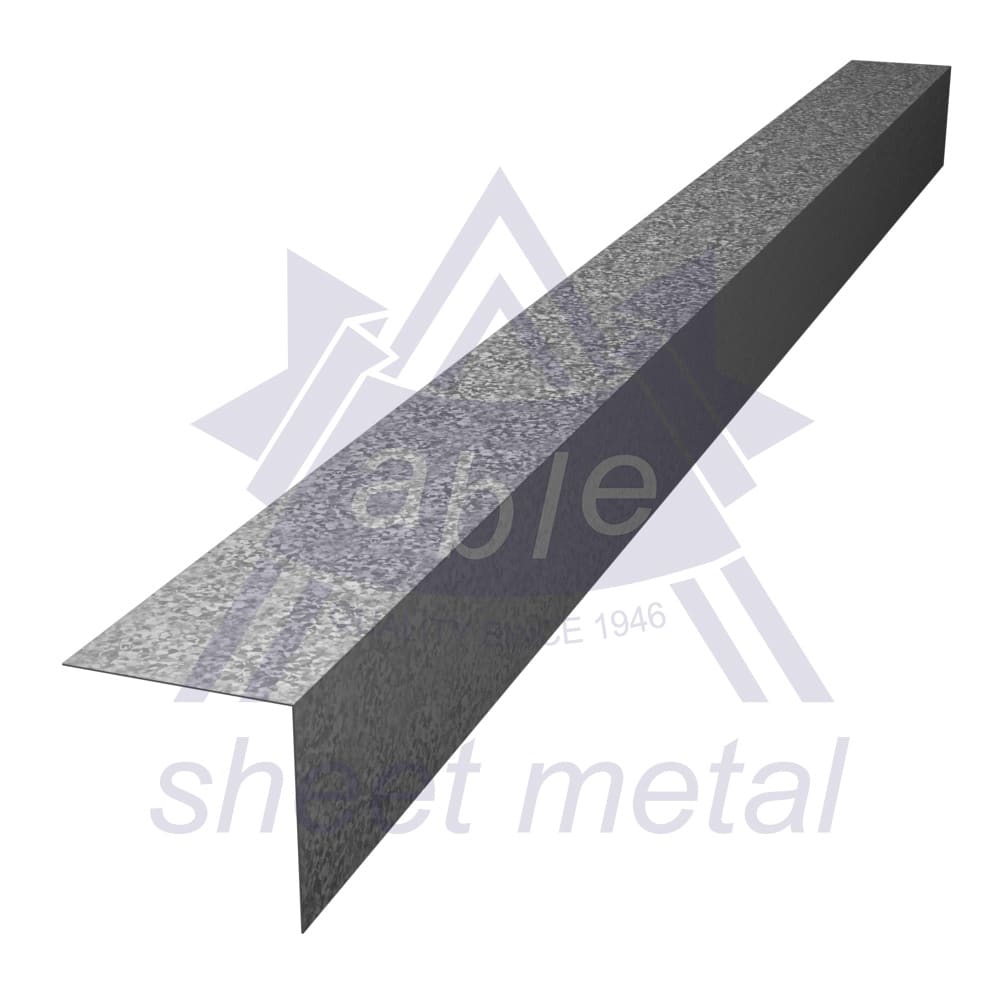 Able Zincalume L-Metal Flashing 4" x 4" 28 GA