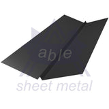 Able Steel W-Valley Charcoal 18" 26 GA Hemmed