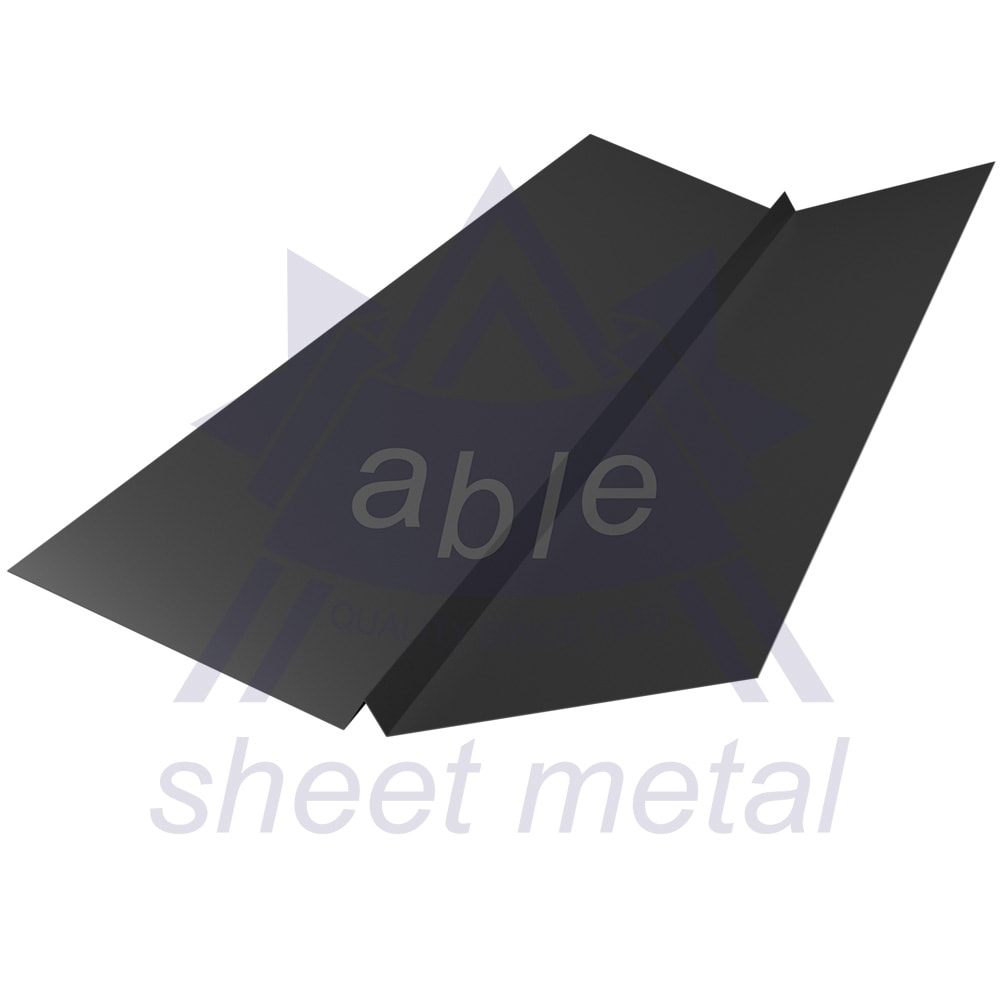 Able Steel W-Valley Charcoal 18" 26 GA Hemmed