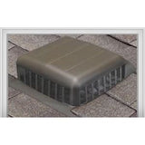 Air Vent Airhawk RVG 50 Galvanized Slant Back Filtered Vent Black