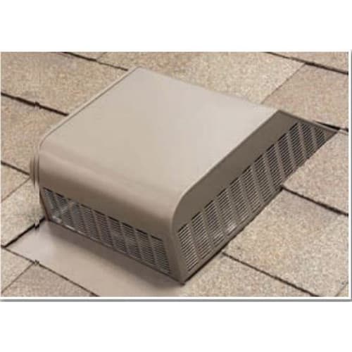 Air Vent Airhawk RVG 55 Galvanized Slant Back Filtered Vent Weatherwood