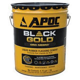 APOC 115 Black Gold Liquid Rubber Flashing Cement 5 gal