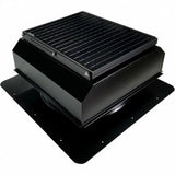 Attic Breeze Gen III SFA Solar Attic Fan Jet Black 35W