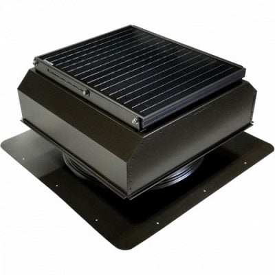 Attic Breeze Gen III SFA Solar Attic Fan Bronze Brown 35W