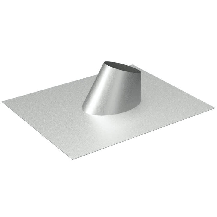 Able Galvanized Pipe Flashing for Conductor Pipe with FHA Base 3" 26 GA