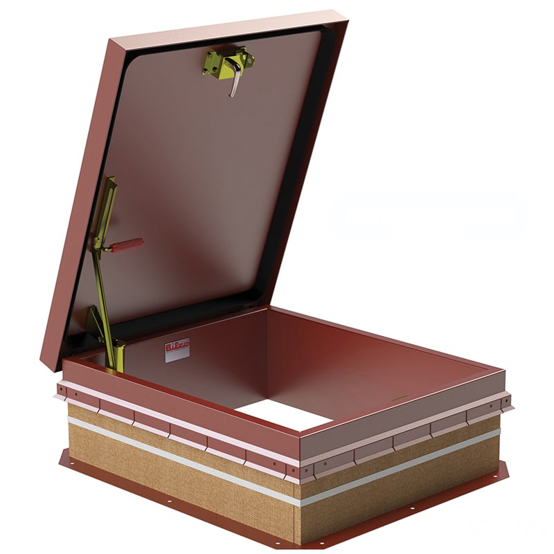 Bilco S-20 Galvanized Type S Roof Hatch 36 in x 30 in product image 1