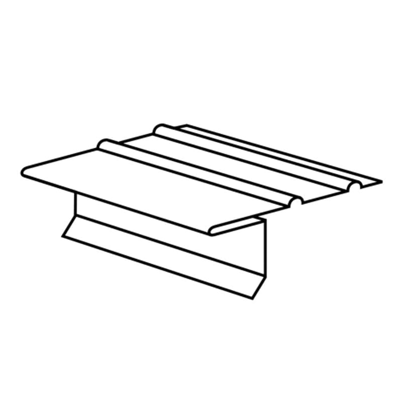 Berger Aluminum F45 Drip Edge Natural Clay 10' .019