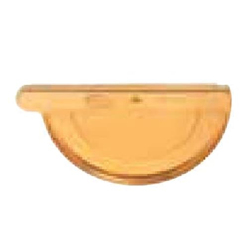 Berger Aluminum End Cap 80 Degree White 6"