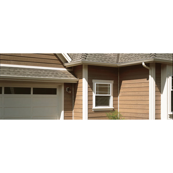 CertainTeed Restoration Millwork PVC Smooth One-Piece Corner 5/4" x 4" x 10'