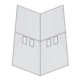 CertainTeed Cedar Impressions Individual Corners Driftwood Blend Dark