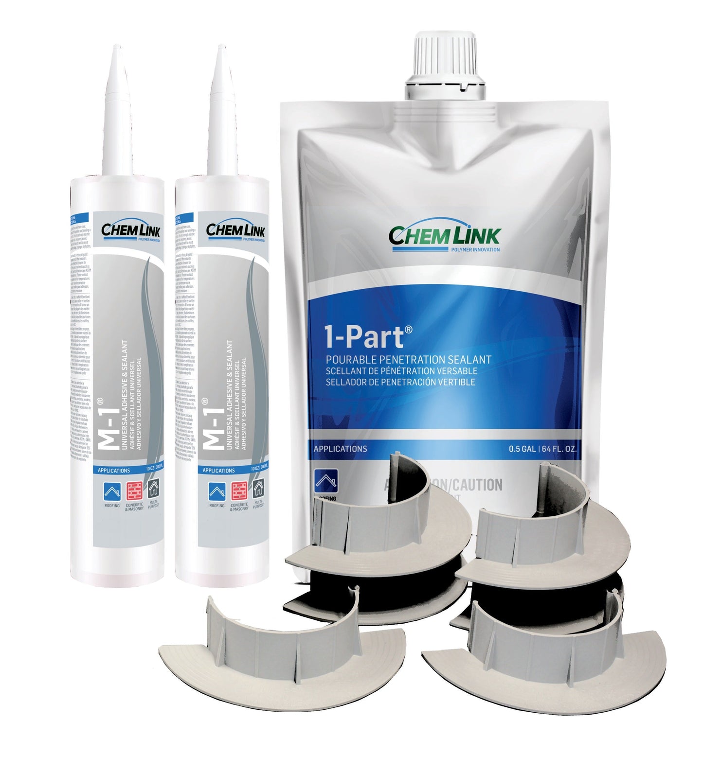 Chem Link ChemCurb Kit 5"