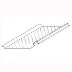 Mastic Leaf Relief Half Round Gutter Protection 6" x 7' 6" .024
