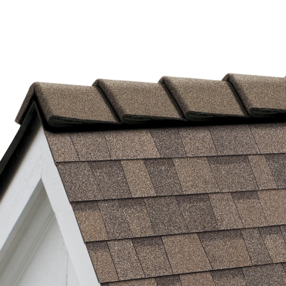 Owens Corning DecoRidge Cool Hip & Ridge Copper Trail & Forest Brown 10" x 11-1/2"