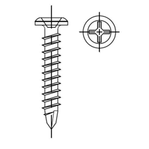 Duro-Last HD Drill Point #3 Phillips Screws 3" #14 1000/Count