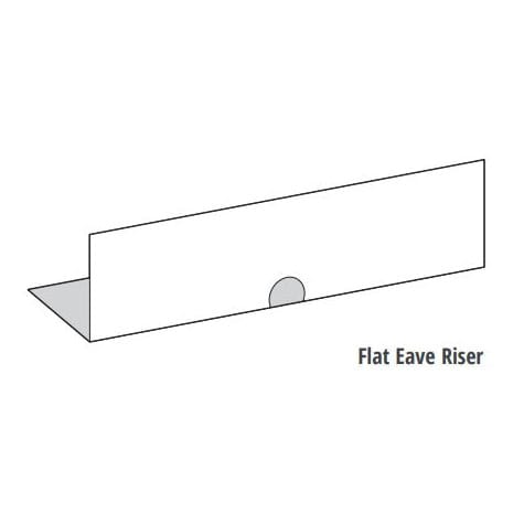 Eagle Flat Galvanized Bird Stop Brown