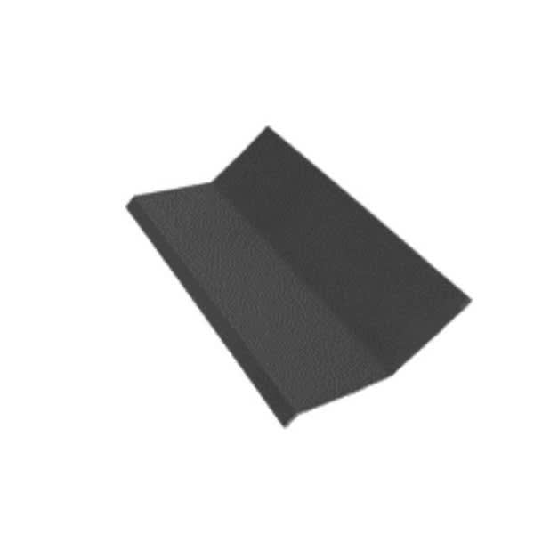 FLAMCO Aluminum Roof to Wall Flashing Black