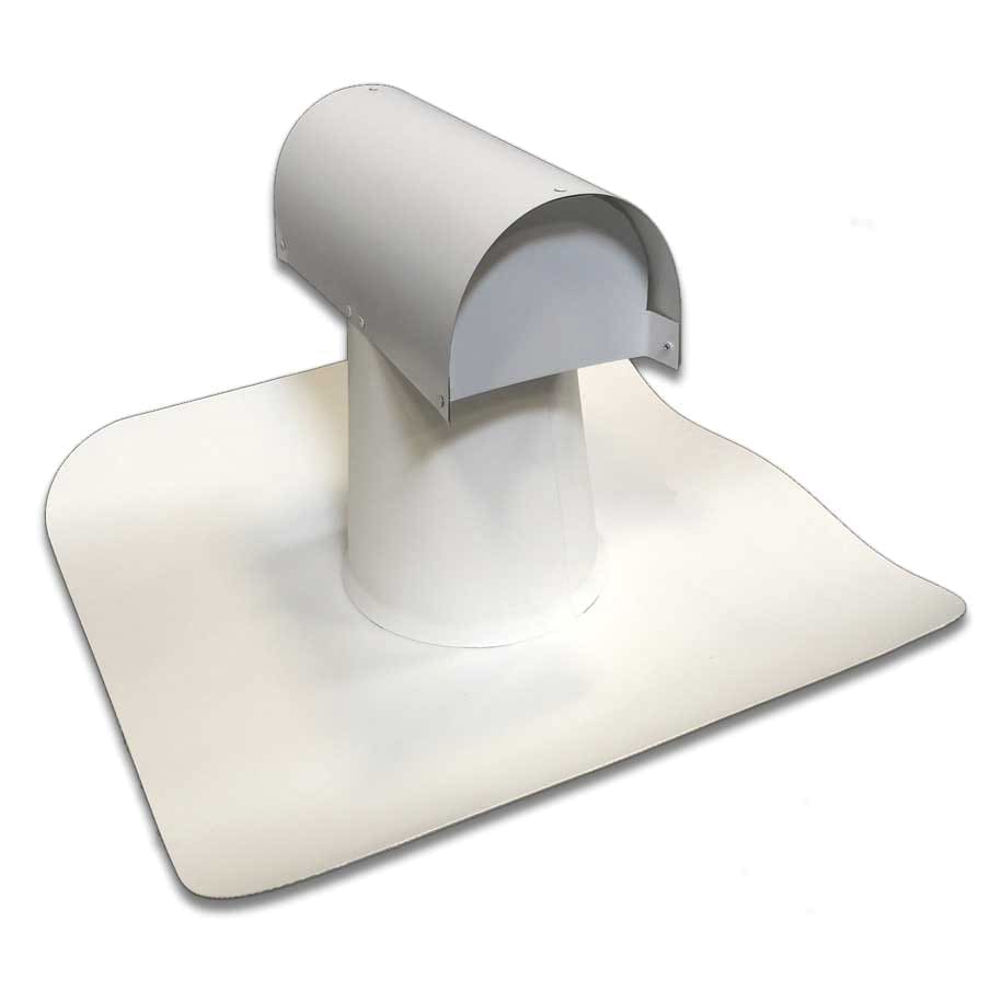 FlashCo FlashVent TPO T-Top Vent White 4"